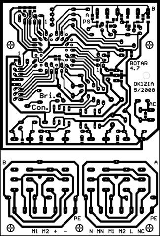 PCB bottom side (600 DPI)