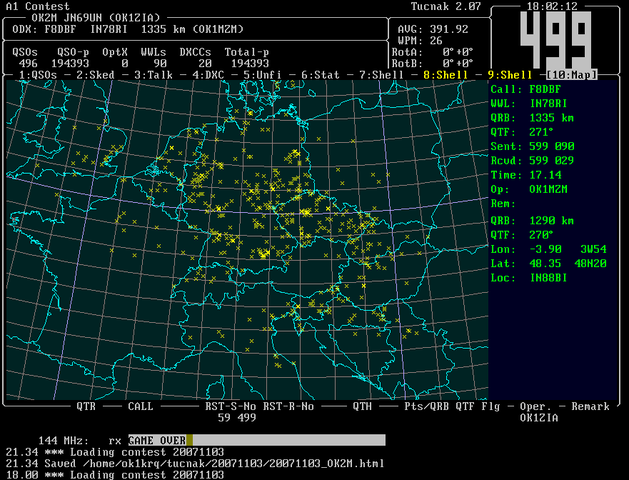 Polar map