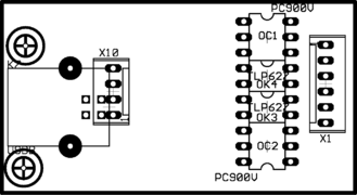 Components placement top