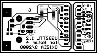 PCB bottom side (600 DPI)