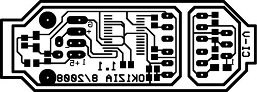 PCB of USB2CIV